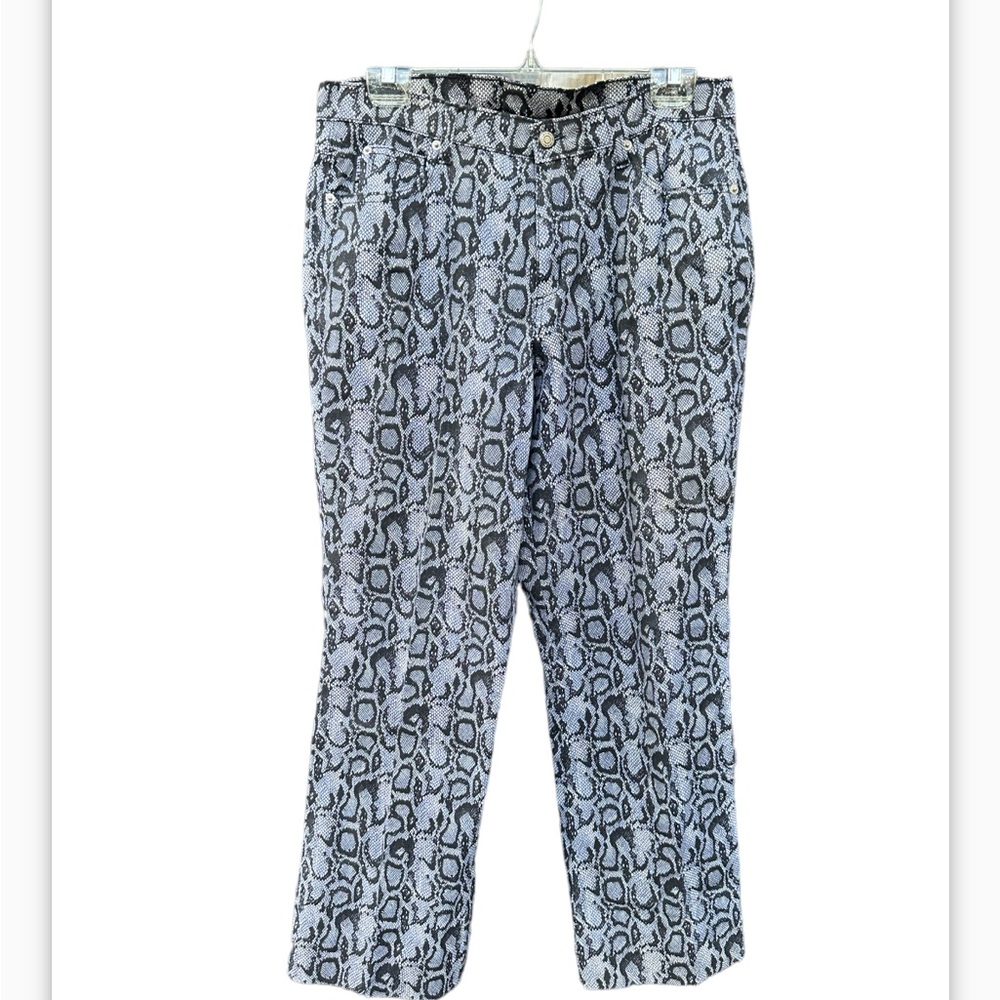 Watch LA Jean style pants snakeskin looking